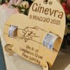 Quadro braccialetti nascita mamma e figlio/a personalizzato