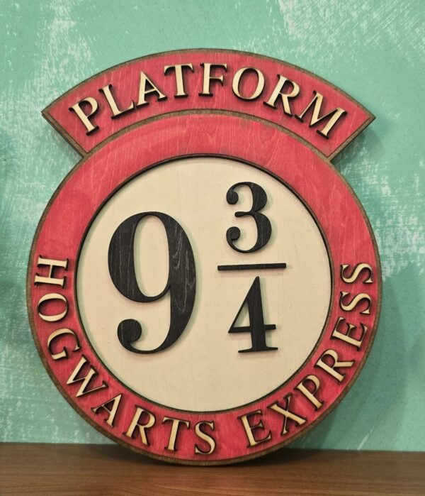 Quadro Harry Potter Binario 9 e 3/4