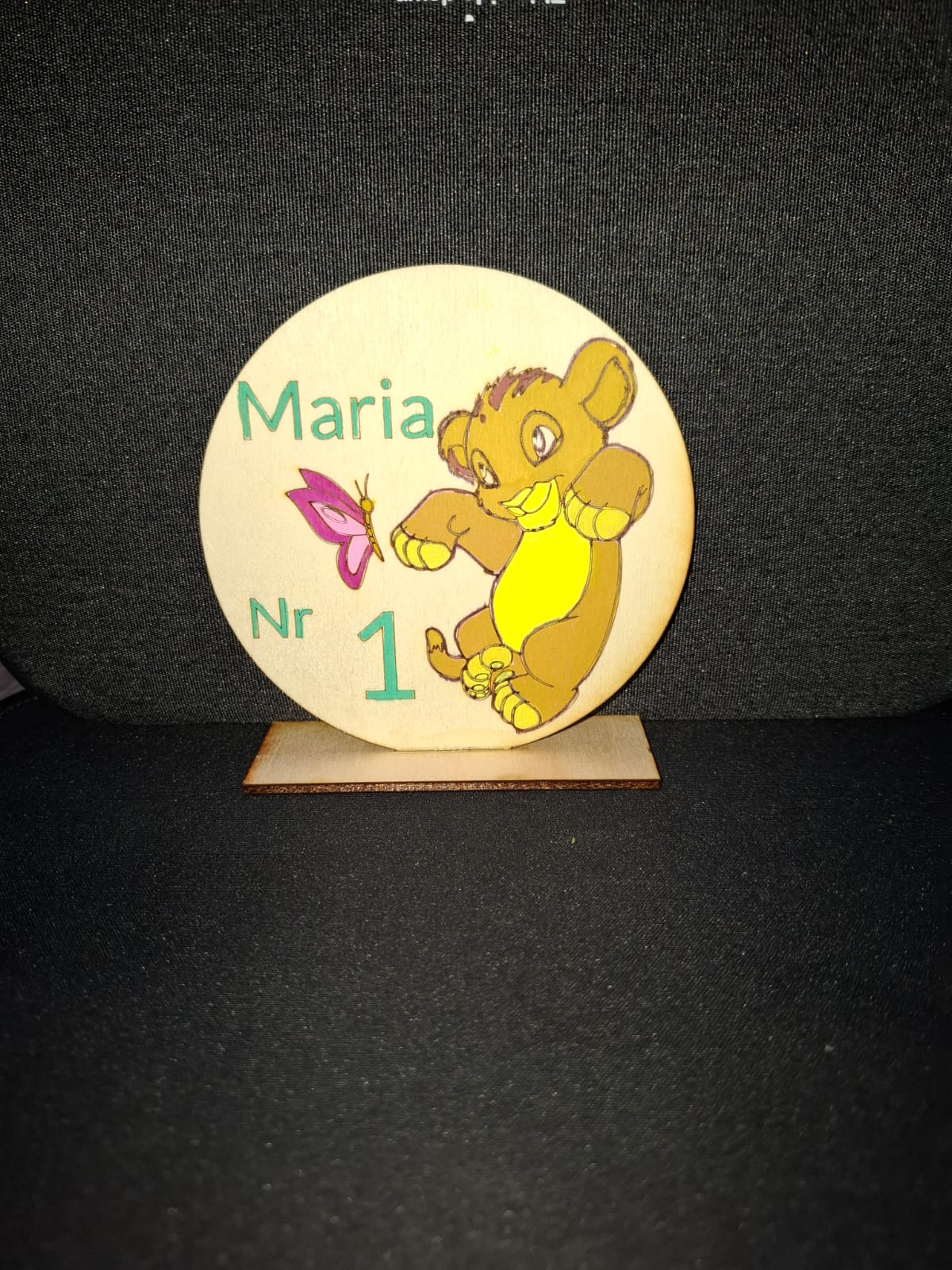 Segnatavolo Simba Re Leone