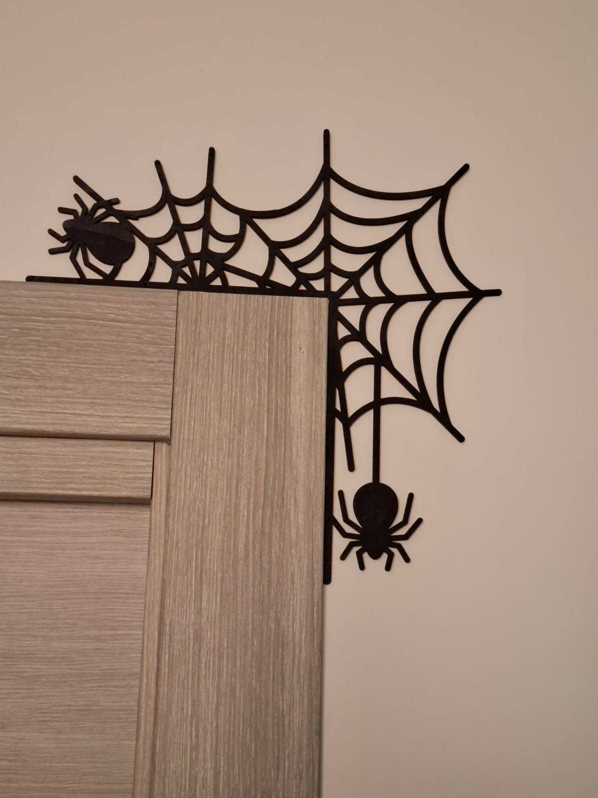 Addobbo per porta tema Halloween