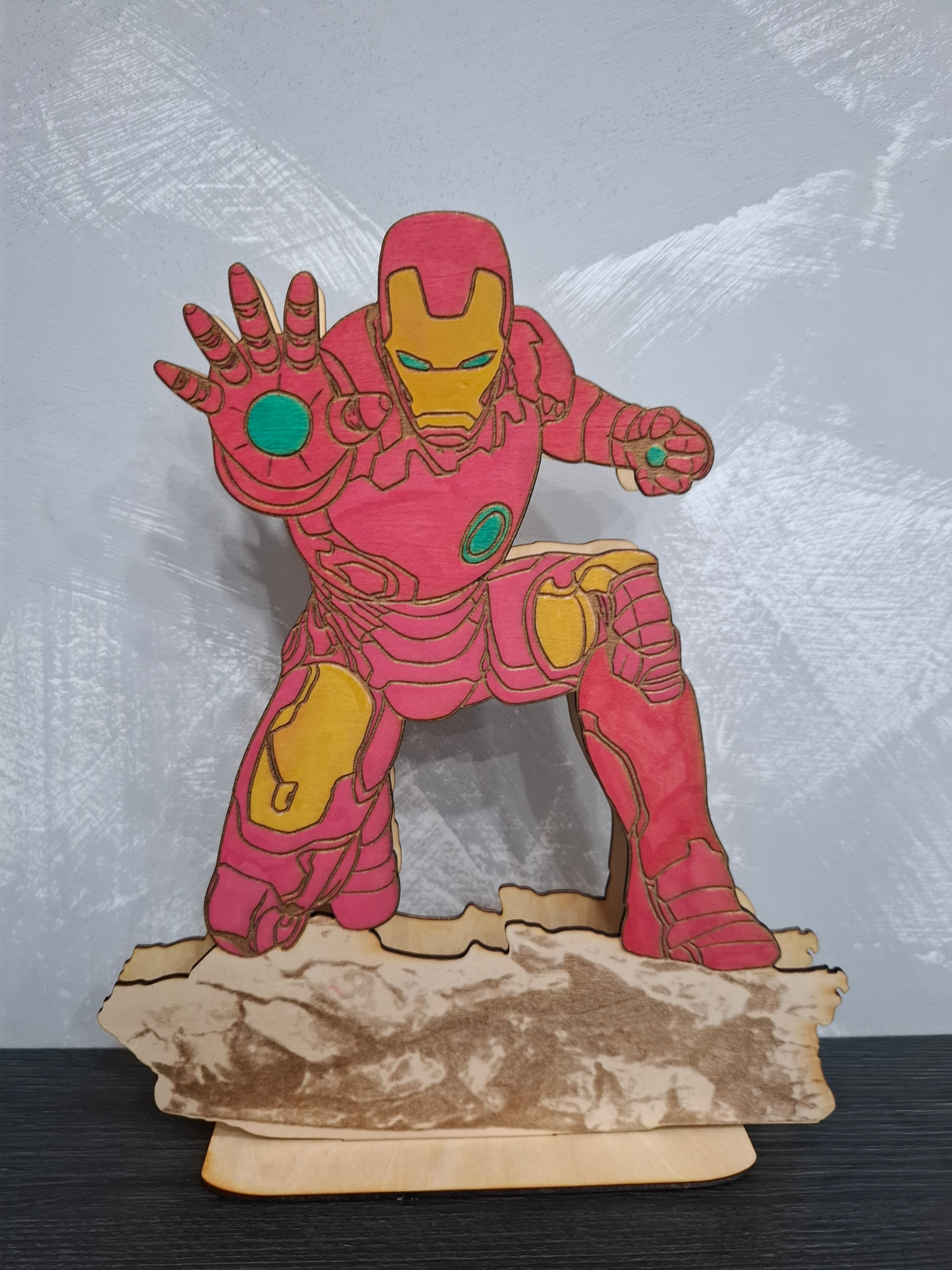 Lampada Iron Man