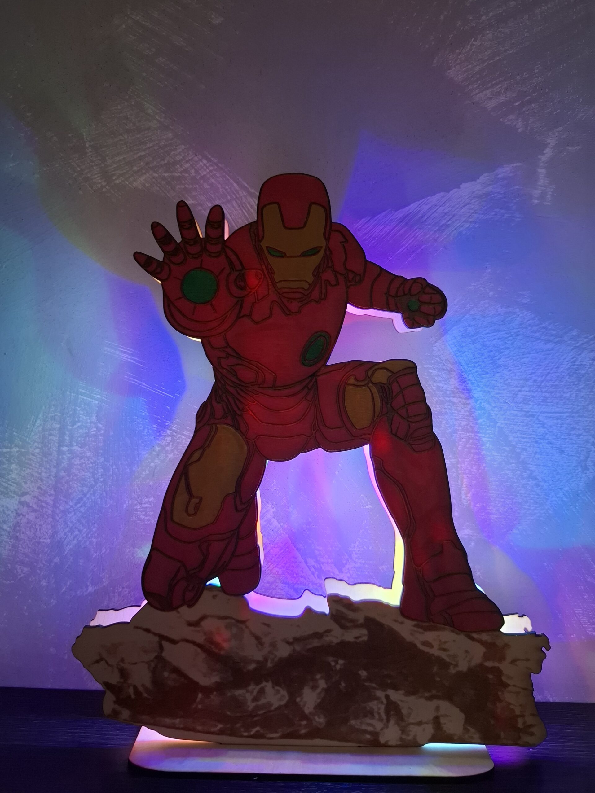 Lampada Iron Man